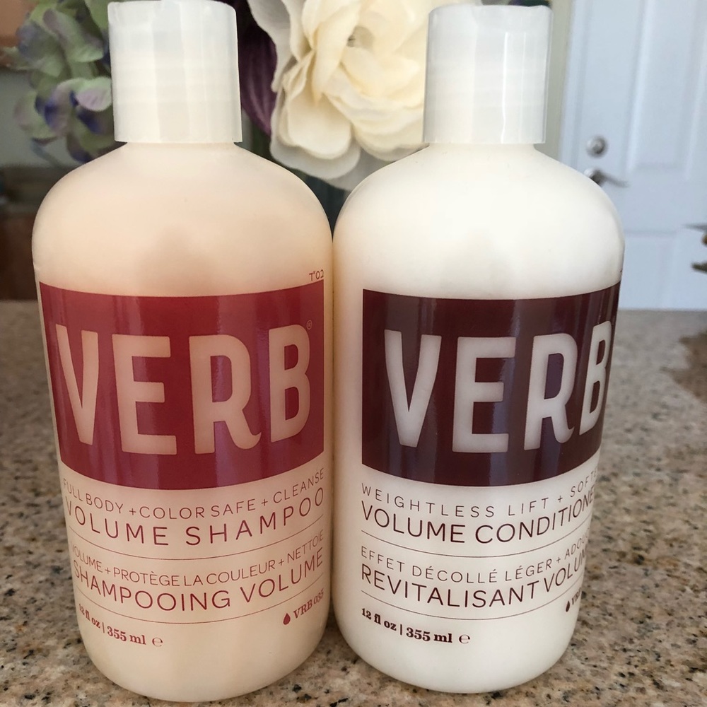 FULL SIZE VERB Volumizing Shampoo and Conditioner